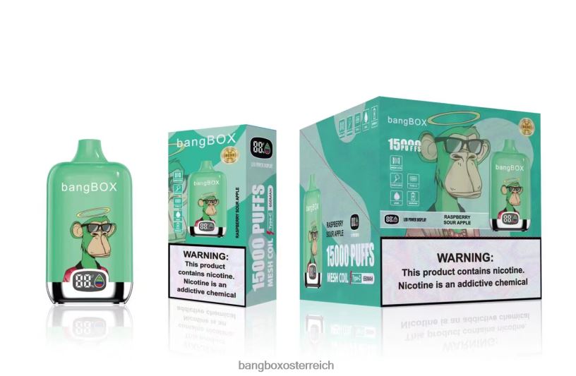 Bang Box Vape - Bang Box 15000 Züge Himbeer-saurer Apfel