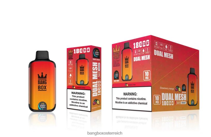 Bang Box Kaufen - Bang Box 18000 Züge Erdbeer-Mango