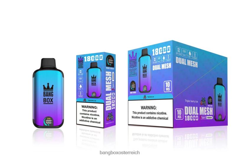 Bang Box Osterreich - Bang Box 18000 Züge dreifaches Beereneis