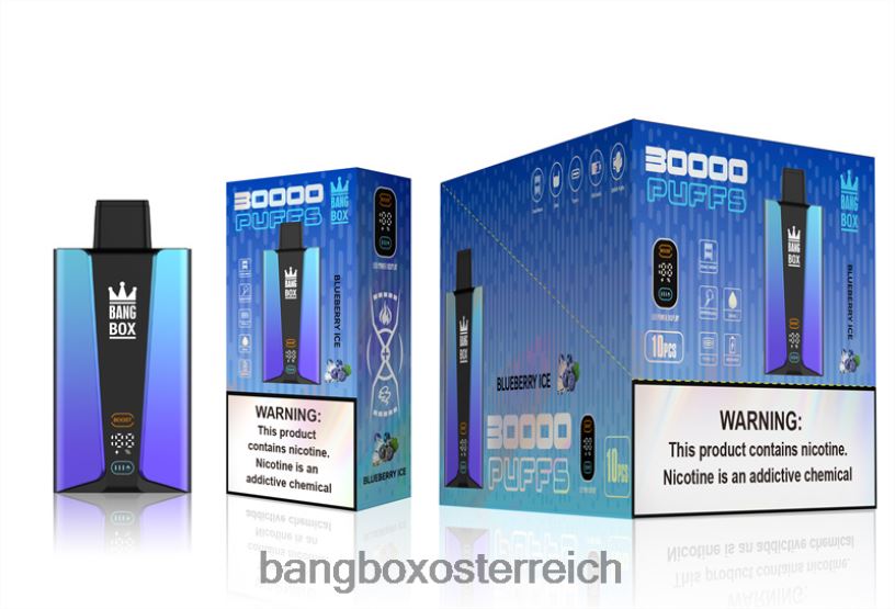 Bang Box Kaufen - Bang Box 30.000 Züge intelligenter Bildschirm Blaubeereis