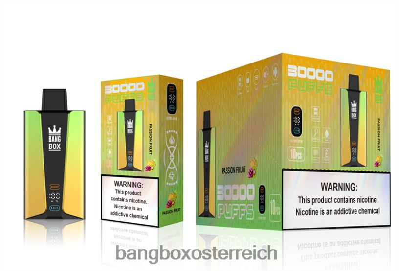 Bang Box Kaufen - Bang Box 30.000 Züge intelligenter Bildschirm Passionsfrucht