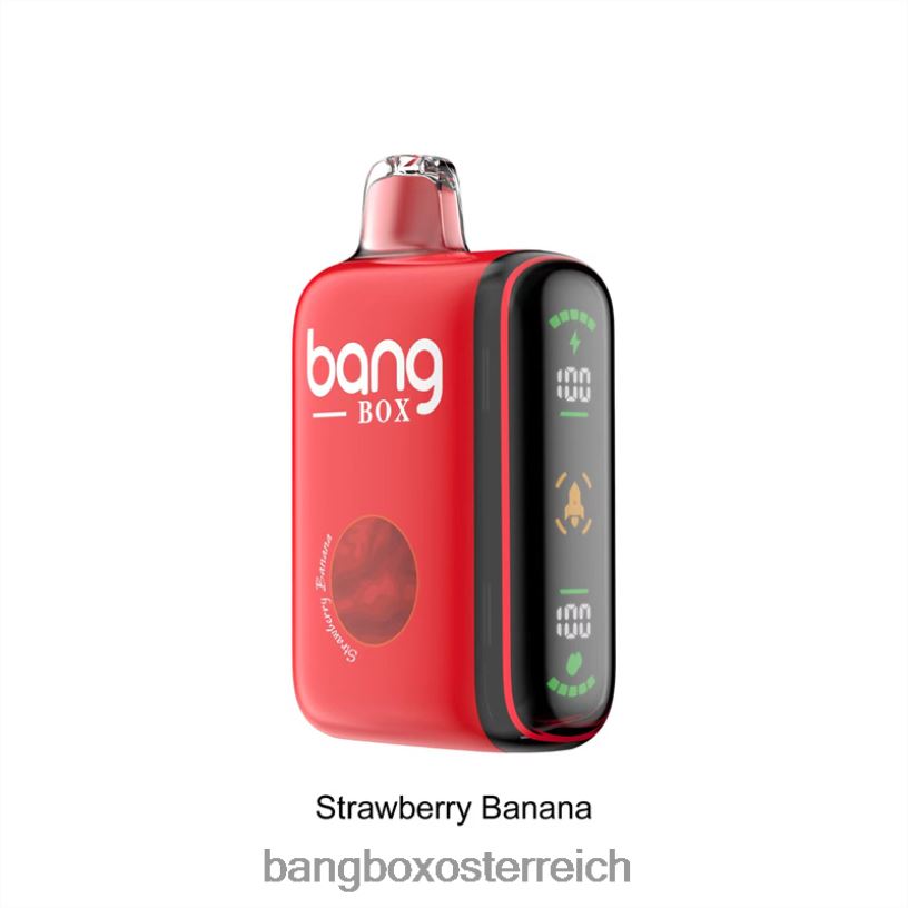 Bang Box Osterreich - Bang Box 9000–18000 Züge, intelligente Leistungsanzeige Erdbeerbanane