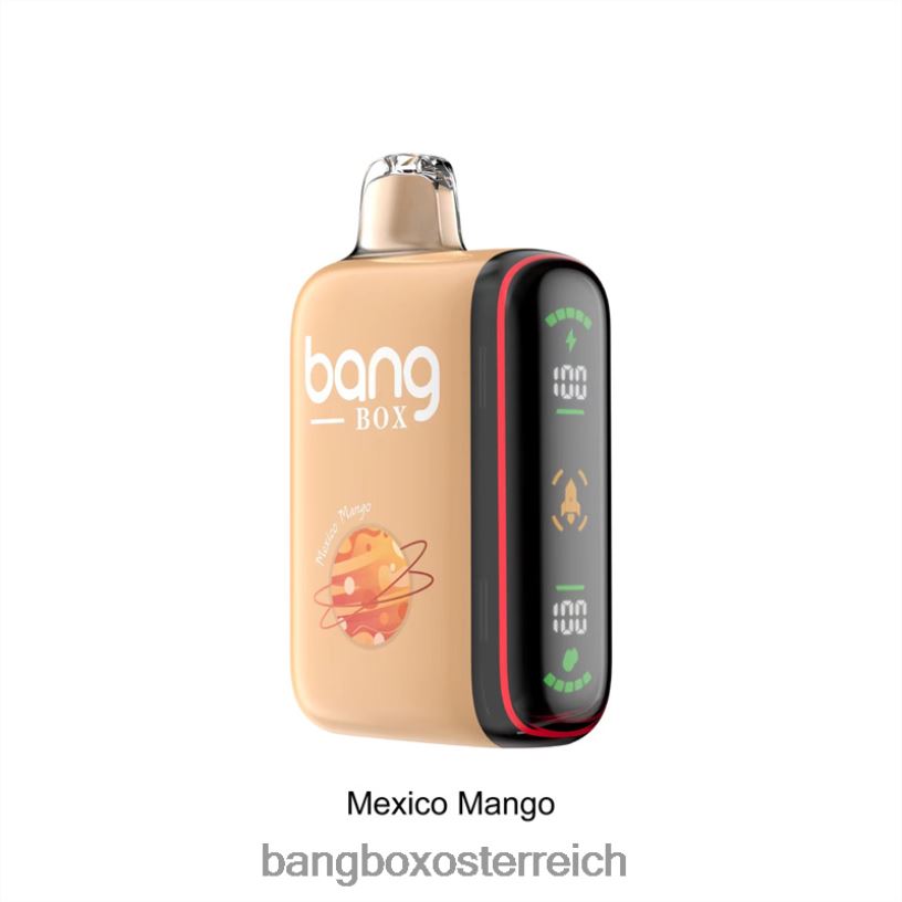 Bang Box Preis - Bang Box 9000–18000 Züge, intelligente Leistungsanzeige mexikanische Mango