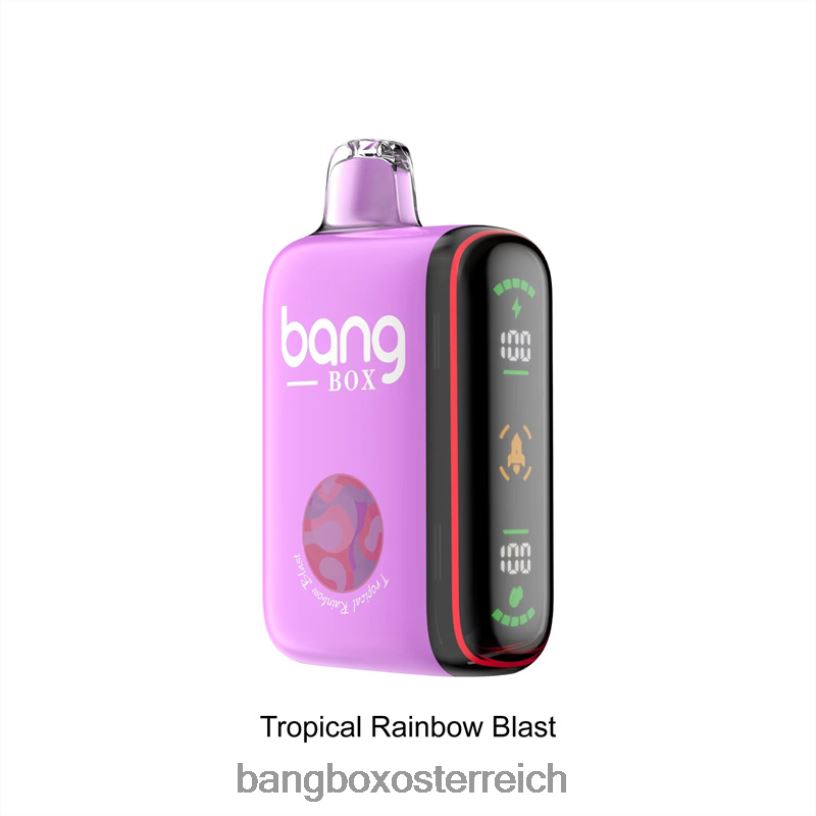 Bang Box Preis - Bang Box 9000–18000 Züge, intelligente Leistungsanzeige tropische Regenbogenexplosion