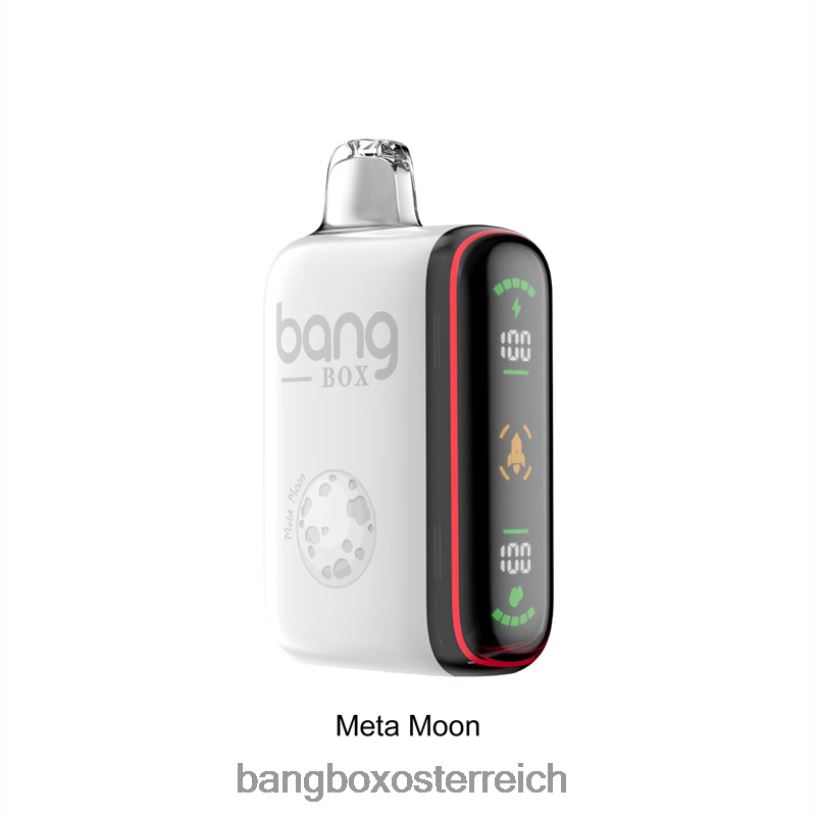 Bang Box Vape Kaufen - Bang Box 9000–18000 Züge, intelligente Leistungsanzeige Meta-Mond