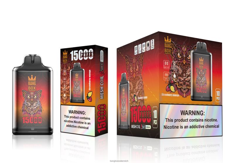 Bang Box Preis - Bang Box s1-15000 Züge Erdbeer-Mango