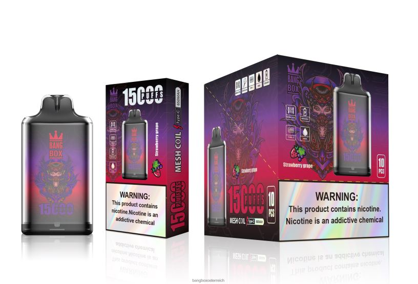 Bang Box Preis - Bang Box s1-15000 Züge Erdbeertraube
