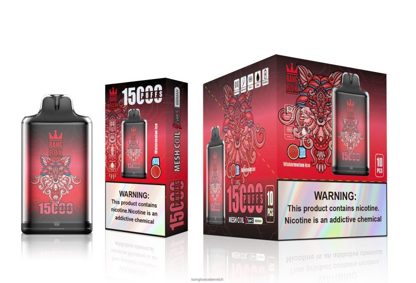 Bang Box Preis - Bang Box s1-15000 Züge Wassermeloneneis