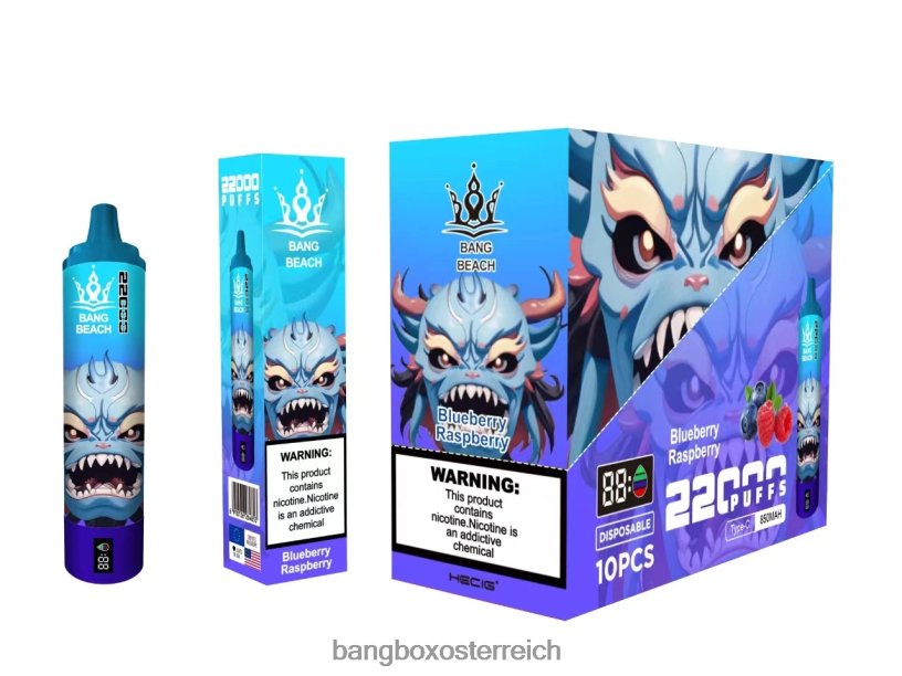 Bang Box Kaufen - Bang Beach 22000 Züge intelligenter Bildschirm Blaubeer-Himbeere