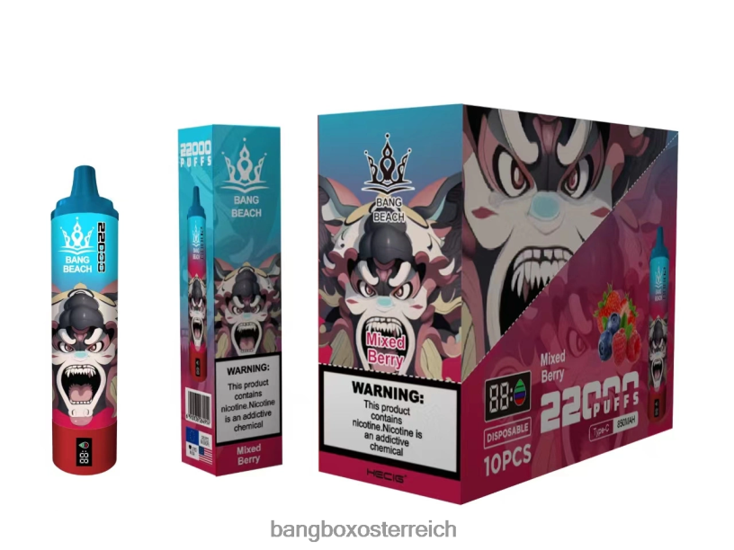 Bang Box Preis - Bang Beach 22000 Züge intelligenter Bildschirm gemischte Beere